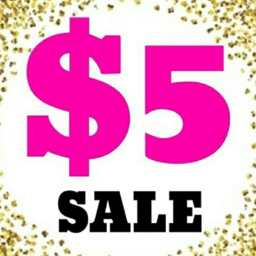 $5 Sale! Most items are $5 bundle to save